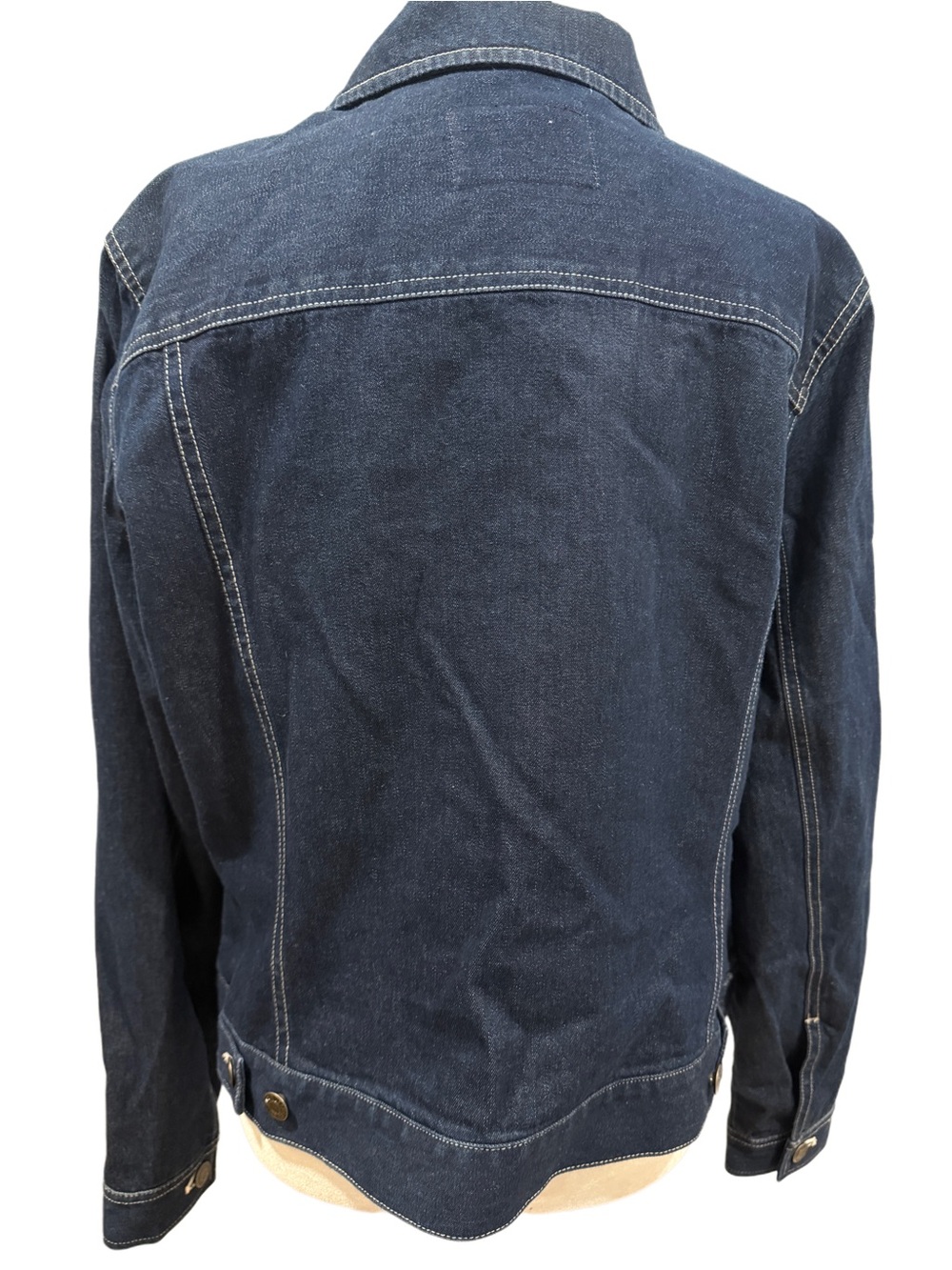 Ralph Lauren Dark Blue Denim Jean Jacket for Women - Picture 4 of 6